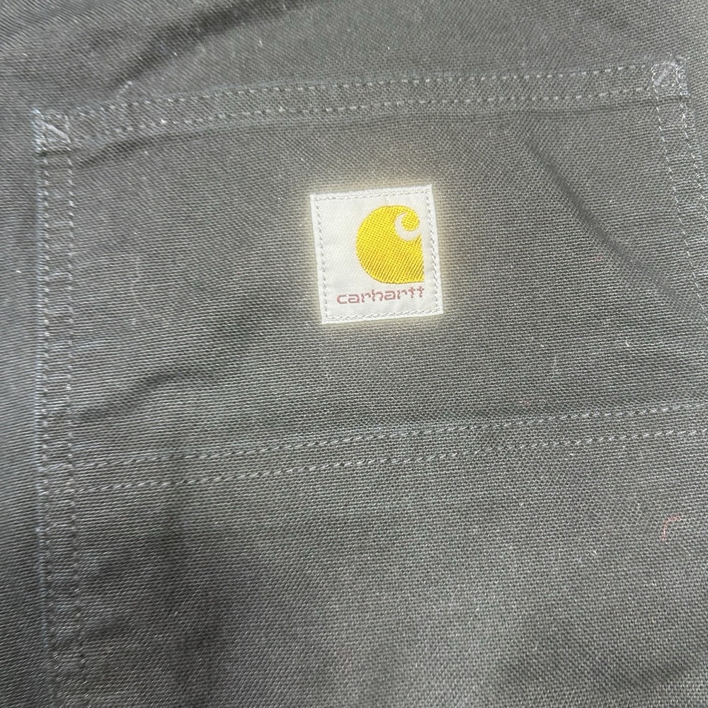 Carhartt Pants Mens 40x32 Black Work Carpenter Rugged Flex Relaxed 103279 BLK - Picture 10 of 16